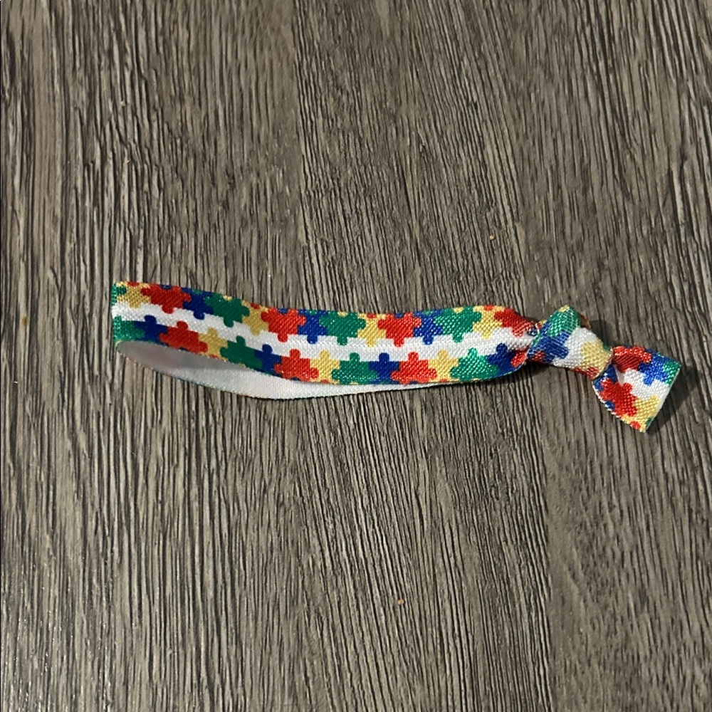 Elastic Autism Support Braclet